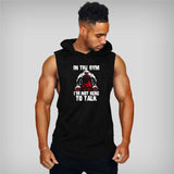 Bodybuilding Stringer Tank Top Hoodie