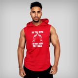 Bodybuilding Stringer Tank Top Hoodie